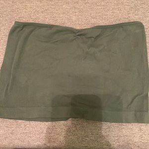 Forever 21 ribbed crop tube top